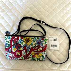NWT Brighton Love Garden Crossbody purse/clutch
